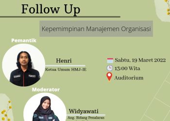 Follow Up Training Angkatan 2021 HMJ Ilmu Ekonomi.