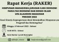 Rapat Kerja HMJ-IE Periode 2022.