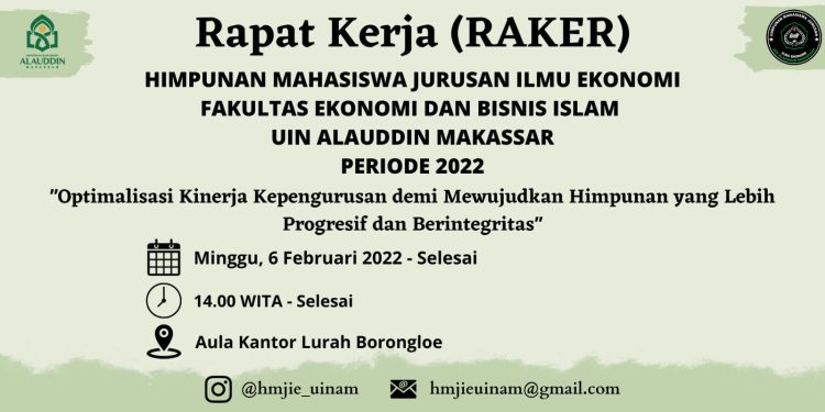 Rapat Kerja HMJ-IE Periode 2022.